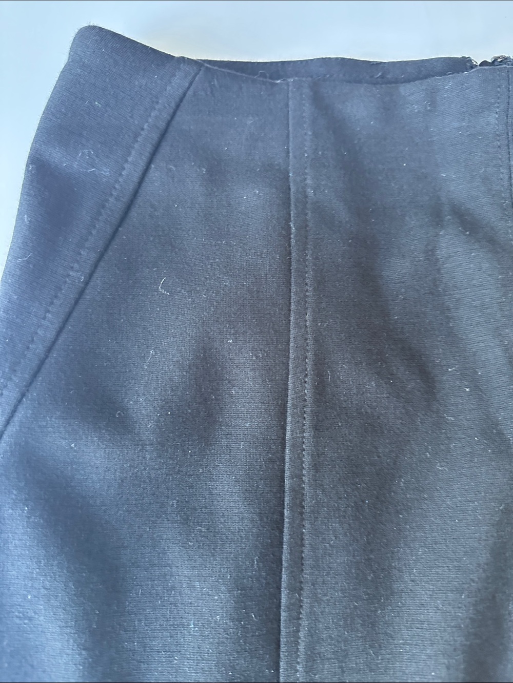 White House Black Market Black Panel-Seamed Pencil Skirt View 2